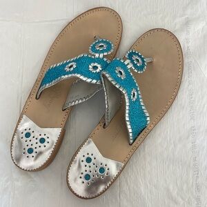 Jack Rodgers Blue Sandles